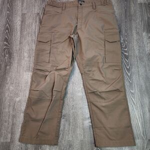 VERTX Khaki Tactical Workwear Work Cargo Pant Men's 38/30